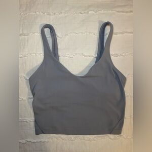 Lululemon Light Blue Cotton Sports Bra – Soft & Supportive